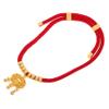 Abaodam Adjustable Cat Collar with Red Rope and Golden Lock view 1
