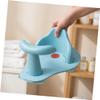 Blue PVC Baby Bathtub Seat with Cushion, Non-Slip view 4