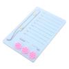 Ipetboom Acrylic Lash Palette with Magnetic Area for Metal Tweezers view 1