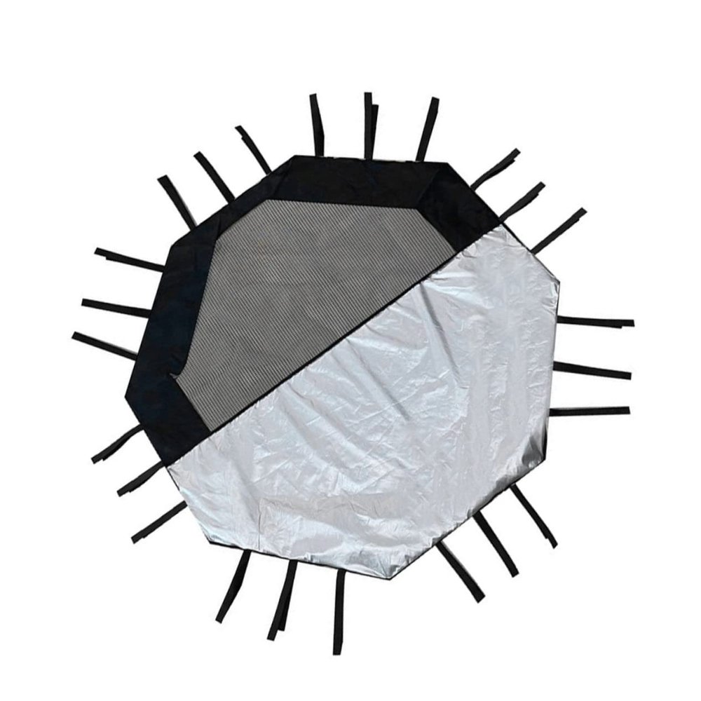 PENIKOKO Outdoor Dog Playpen Cover with Mesh Roof