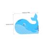 ERINGOGO Self-Adhesive Blue Animal-Themed EVA Height Chart Wall Decal for Kids' Rooms view 2