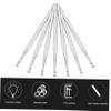 12-Piece Stainless Steel Ear Spoons, Silver view 3