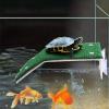 Turtle Dock for Aquarium with Suction Cups and Artificial Grass view 2