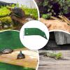 Turtle Dock for Aquarium with Suction Cups and Artificial Grass view 4
