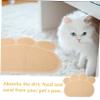 PartyKindom Non-Slip Cat Litter Mat - Paw Shape 30 x 40cm view 2