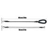 Double-Ended Dog Leash with Tangle-Free Cable, Adjustable Length view 2