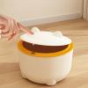 Multifunctional Cat Waste Bin with Closed Push Lid for Odor Control view 3