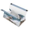Tissue Box Cover with Sitting Bird on Rock Design view 2