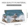 Tissue Box Cover with Sitting Bird on Rock Design view 3