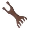 misppro Wide-Tooth Massage Comb, Handheld Manual Scalp Massager, Two-Headed Resin view 4