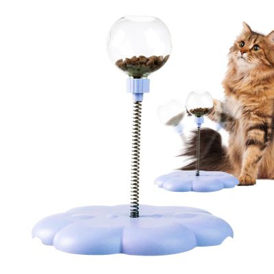 Cat Turntable Toy with Treat Dispenser