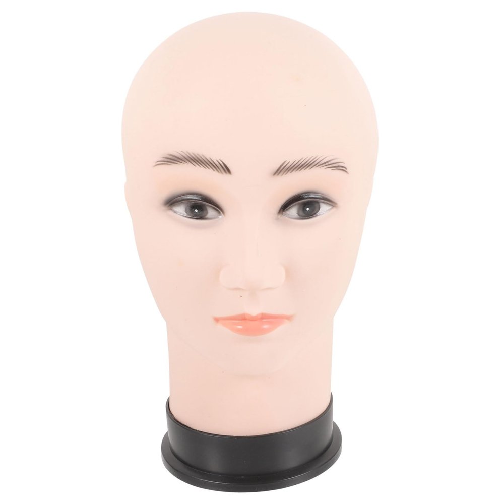 SAFIGLE Wig Display Mannequin Head with Stand for Hats, Wigs, and Sunglasses, Lightweight and Stable