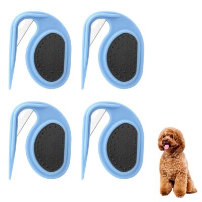 4-Piece Dematting Comb Set for Cats