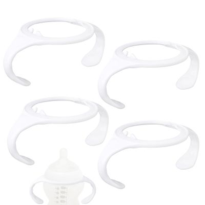 lasuroa 4-Pack Baby Bottle Handles for Tommee Tippee, Ergonomic Non-Slip Replacement Handles