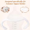 lasuroa 4-Pack Baby Bottle Handles for Tommee Tippee, Ergonomic Non-Slip Replacement Handles view 3