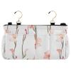 FRODOTGV Beauty Gladiolus Bedside Caddy with Large Pockets and Bottle Holder, Hanging Organizer for Dorms, Beds, Hospital Beds, and Baby Cribs view 3