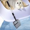 Removable Long-Handle Cat Litter Scoop with Adjustable Mesh view 4