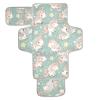 Reusable Baby Changing Pad with Tissue Pocket, Dreamy Unicorns view 2