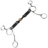 yeeplant 5.3 Horse Training Bit, Copper-Wrapped Iron Mouthpiece with Stainless Steel Cheeks view 1