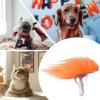 Cat Wig for Small Dogs, Orange Pet Cosplay Costume view 4