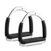 EQUSPUR 11.4 cm Stainless Steel Flex Stirrup Irons, Pair view 1