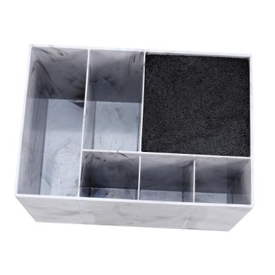 Acrylic Hairdressing Scissors Holder with Marble Look