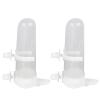 Dustproof Hanging Bird Feeder and Water Dispenser, 2 Pack view 1