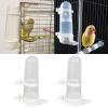 Dustproof Hanging Bird Feeder and Water Dispenser, 2 Pack view 2