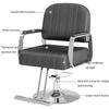 KingWich Professional Hydraulic Salon Styling Chair, Height Adjustable, 360° Rotation, Black view 4