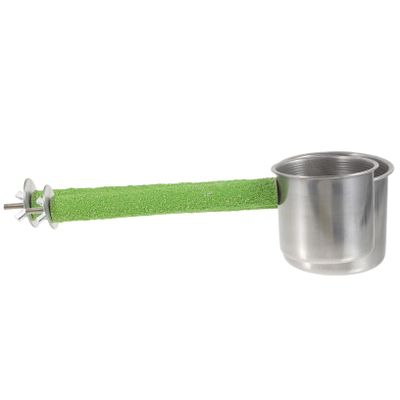 HEMOTON Parrot Perch with Food Box