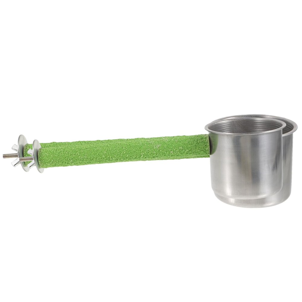 HEMOTON Parrot Perch with Food Box