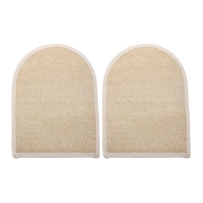 2-Pack Loofah Bath Gloves for Deep Cleansing