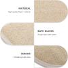 2-Pack Loofah Bath Gloves for Deep Cleansing view 4