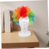 ABOOFAN Foam Mannequin Head Wig and Mask Stand, White view 4