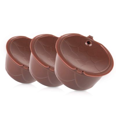 Refillable Stainless Steel Coffee Capsules, 3-Pack, BPA-Free