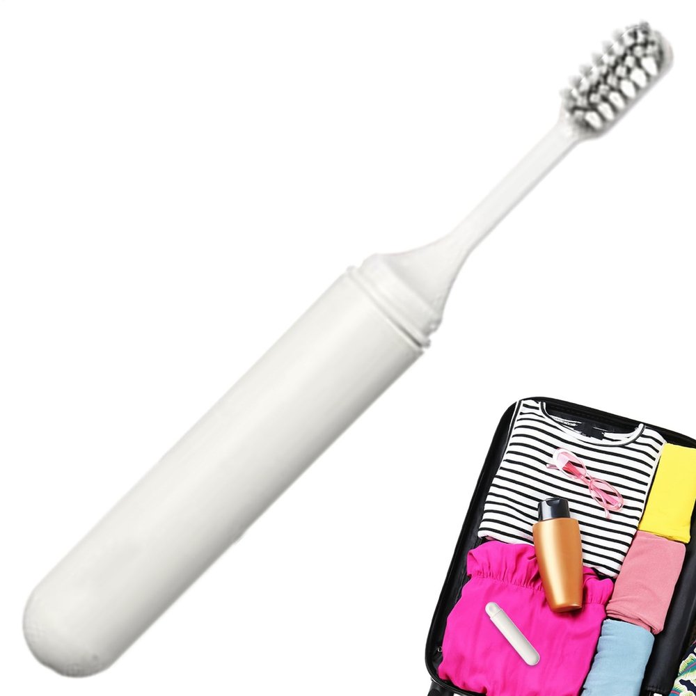 Compact Foldable Travel Toothbrush