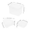 Transparent Plastic Makeup Sponge Case, 4-Pack view 2