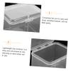 Transparent Plastic Makeup Sponge Case, 4-Pack view 3