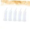 Healeved 5-Pack White Plastic Applicator Bottles with Measurement Scale view 2