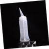 Healeved 5-Pack White Plastic Applicator Bottles with Measurement Scale view 4