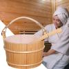 Handcrafted Long-Handled Sauna Bucket Set view 3