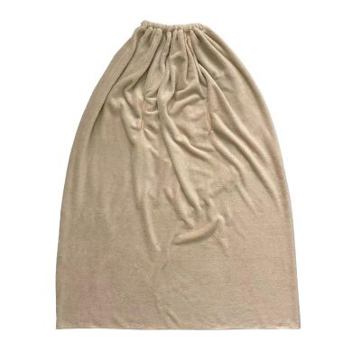 Genrico Sauna Robe, Sauna Rose Women – Full-Body Steam Cover, Unisex, Khaki, 130 cm