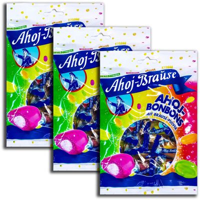 Ahoj-Brause Ahoj Candies, 3-Pack, 3 x 150 g