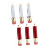 Ipetboom 5 Sets DIY Lipstick Containers, Empty Transparent Lip Gloss Tubes, 6 pcs × 5 view 2