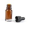 30 ml Brown Glass Bottles with Pipettes, Refillable, 3-Pack view 1