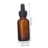 30 ml Brown Glass Bottles with Pipettes, Refillable, 3-Pack view 2