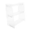SAFIGLE Multi-Tier Transparent Plastic Display Stand for Snacks and Small Items view 1