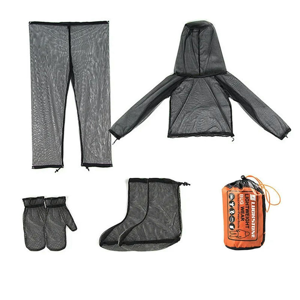 YYDPYZBD Mosquito Protection Suit with Mesh Hood
