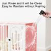 Indoor Pet Cage, Portable Kennel with Wheels & Plastic Tray view 2