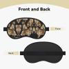 Lightweight Comfortable Eye Mask with Golden Retriever Design view 2